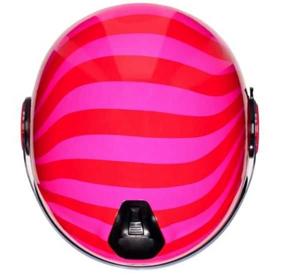 мото Каска AGV Eteres Tropea Red Pink - Гланц ECE 22.06 мотор