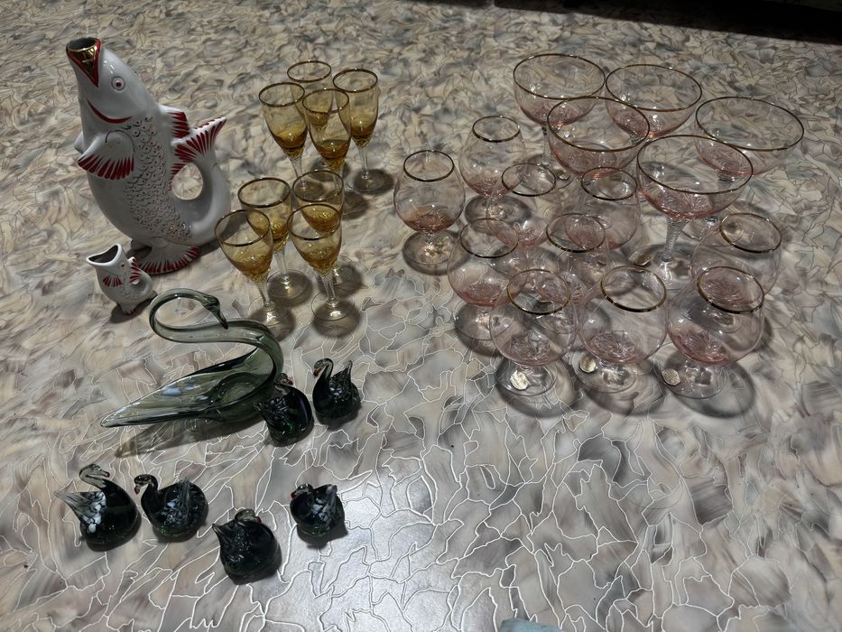 Набор чешской посуды