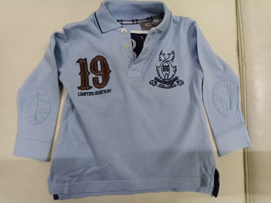 Рубашки - поло Zara(12-18мес), Mother care (24-36мес)(5-6)(7-8)