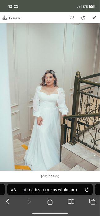 Продам свадебное платье