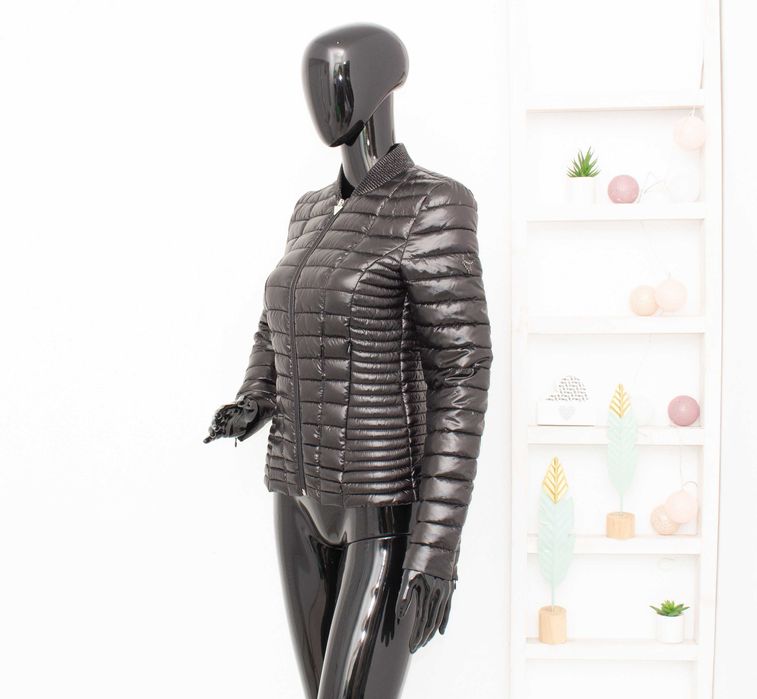 Guess Vera дамско яке черно shiny подплатено Thermore S ново