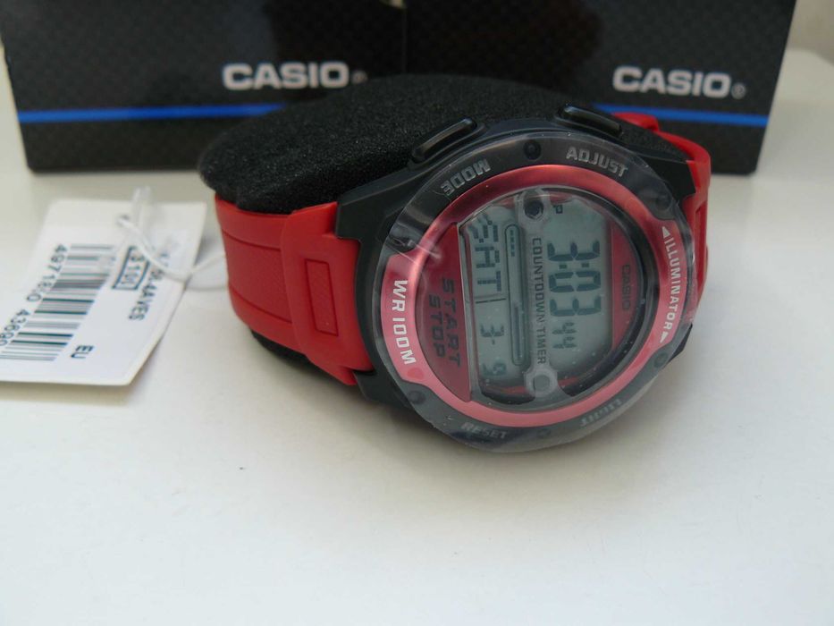 Ceas Barbati CASIO W-756-4AVES Original Mecanism Quartz Nou In Cutie