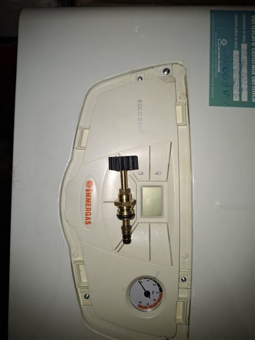 Imergas Eolo Star centrala fluxostat, robinet umplere termica imergaz