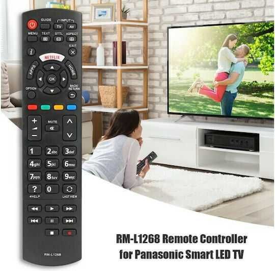 Telecomanda compatibila TV Panasonic RM-L1268 cod IR 1411