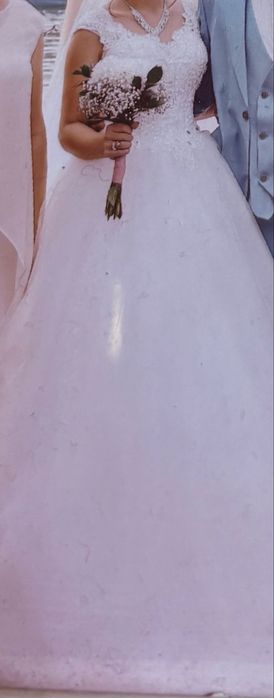 Продам свадебное платье и фату