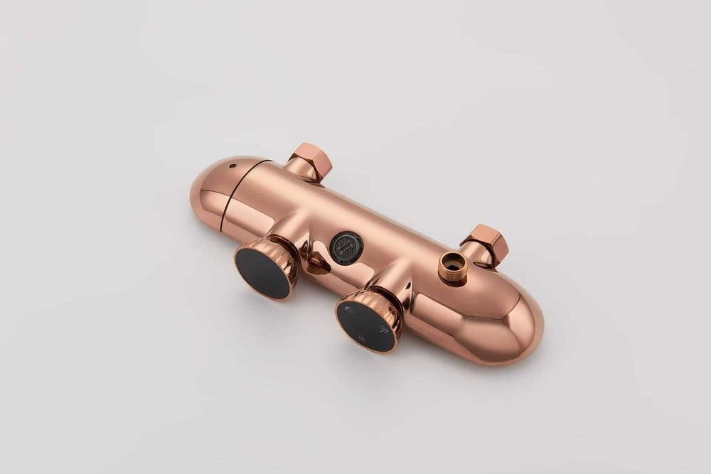 Интелигентна душ система Rose Gold с термостат и LED дисплей D47