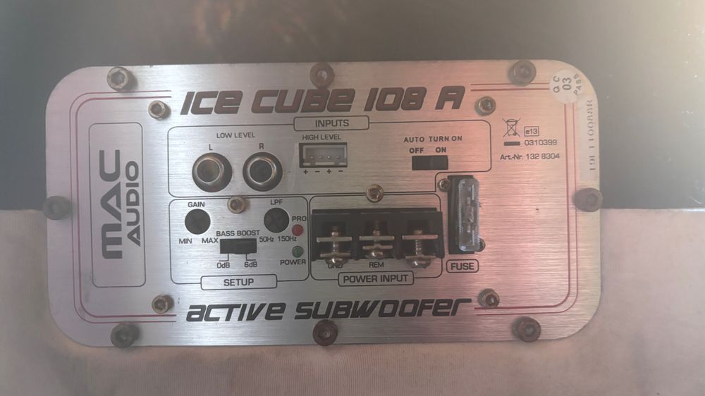 Mac Audio Ice Cube 108 A