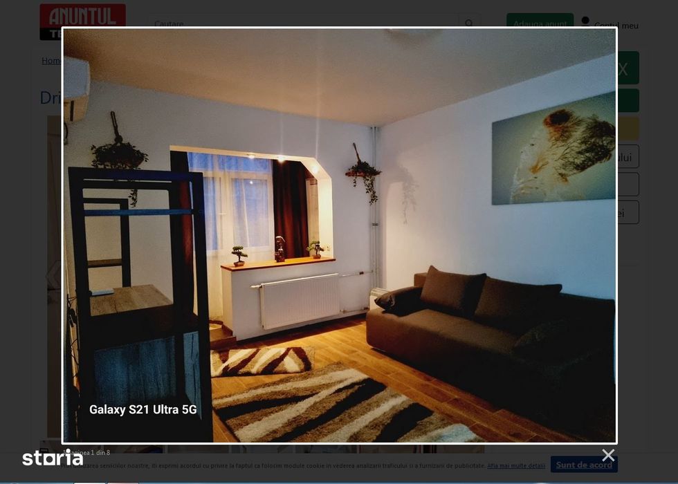 Apartament 1 camera Dristor