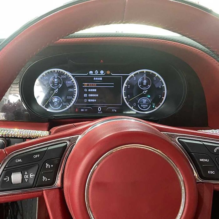 Дигитален километраж LCD 12.3" Bentley Flying GT 2005-2019 LINUX