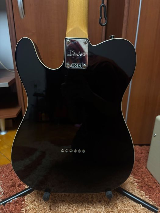 Squier Tele Custom Baritone BK