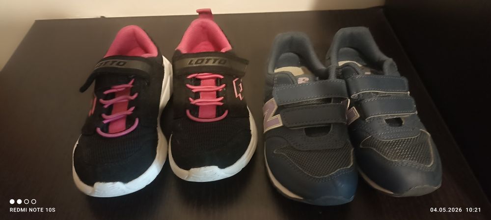 Adidasi Lotto si New Balance, stare impecabilă
