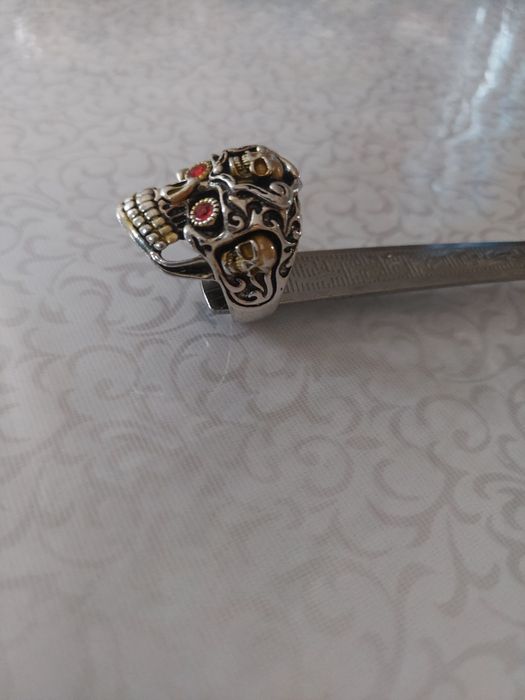 Кольцо серебренная