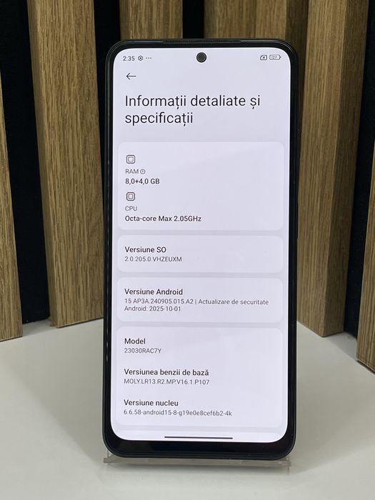 Redmi Note 12S 256Gb 8Gb ram Garantie / Factura #59029