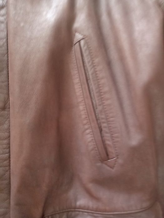 Кожаная куртка мужская