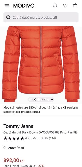 Geacă Tommy Hilfiger