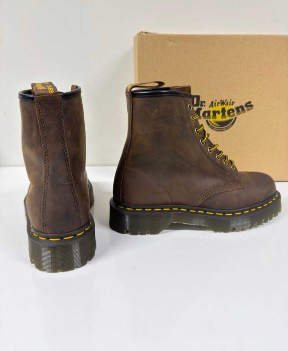 НОВИ Кожени кубинки DR. MARTENS 1460 Gaucho Crazy Horse - Размер 40 (25 см стелка)