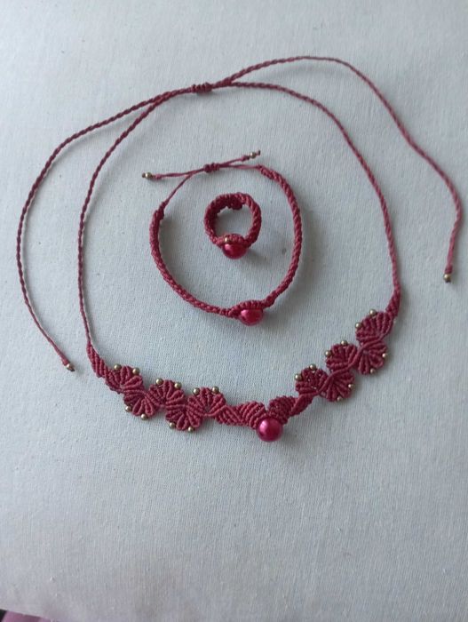 Украшения макраме