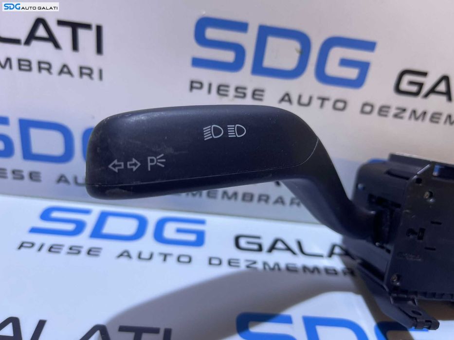 Ansamblu Maneta Manete Semnalizare Faza Lunga Scurta Stergatoare Computer Bord Seat Ibiza 2008 - 2012 Cod 7H0953503CS