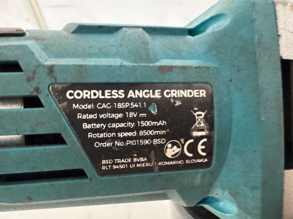 Ъглошлайф - 18 V