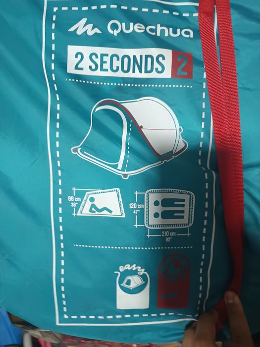 Cort Quechua gata in 2 secunde