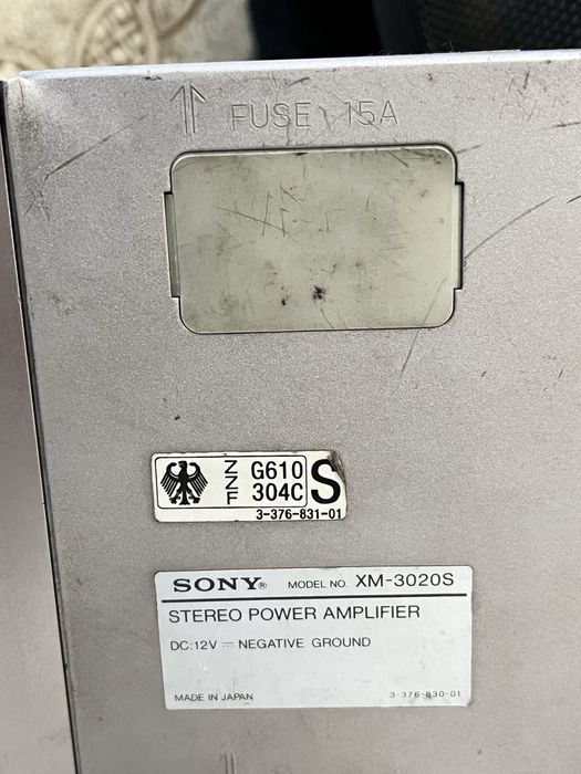 Бас туба 12”+ усилвател SONY