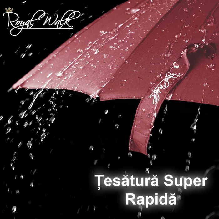 Umbrela de Lux, Deschidere Automata,120cm, Pentru 2 persoane, 16 fibra