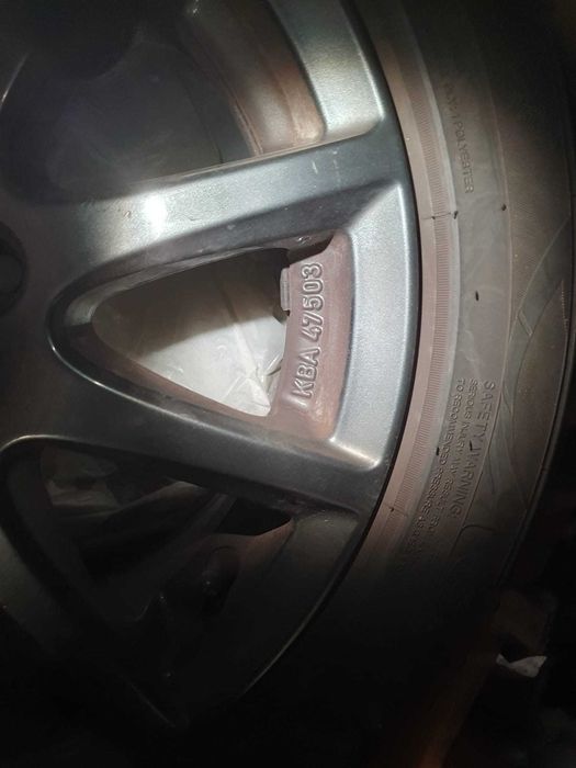 Jante Aliaj Rial Milano culoarea grafit/titanium Skoda Fabia/golf4 5x100  Anvelpe iarna