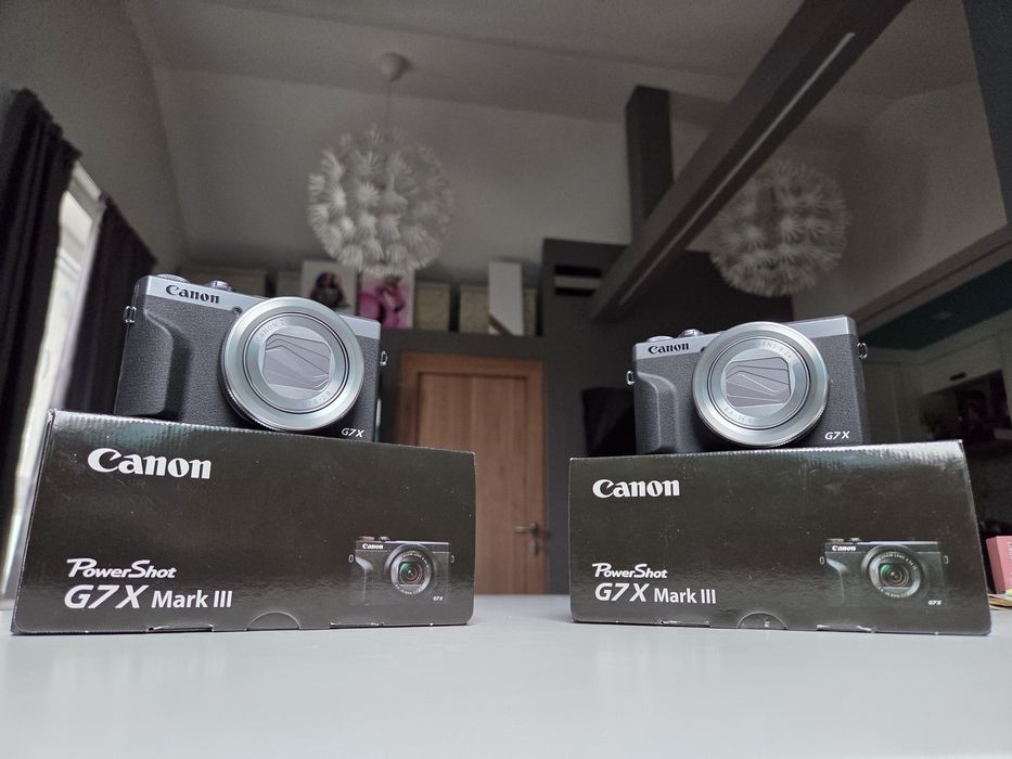 Canon PowerShot G7X Mark III SILVER - Чисто нов