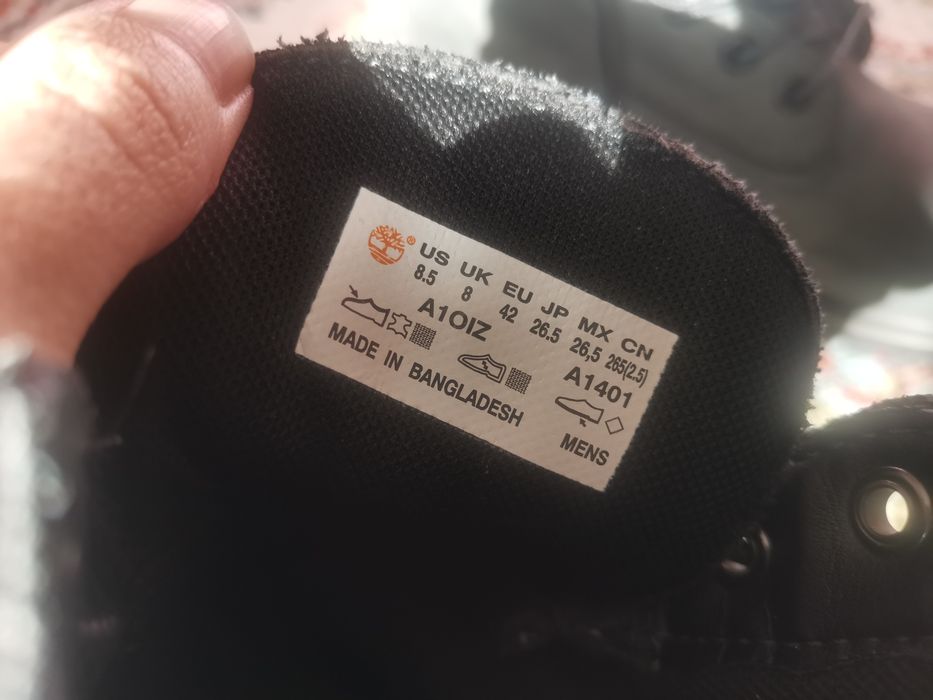Timberland 42р (оригинал, ботинки мужские)