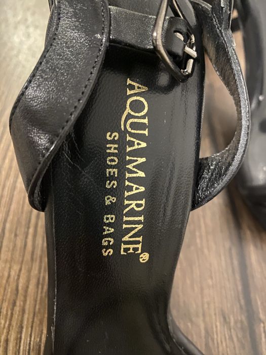 Черни сандали Aquamarine