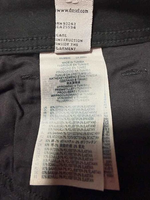 Blugi Diesel W32 L30, talie 43cm