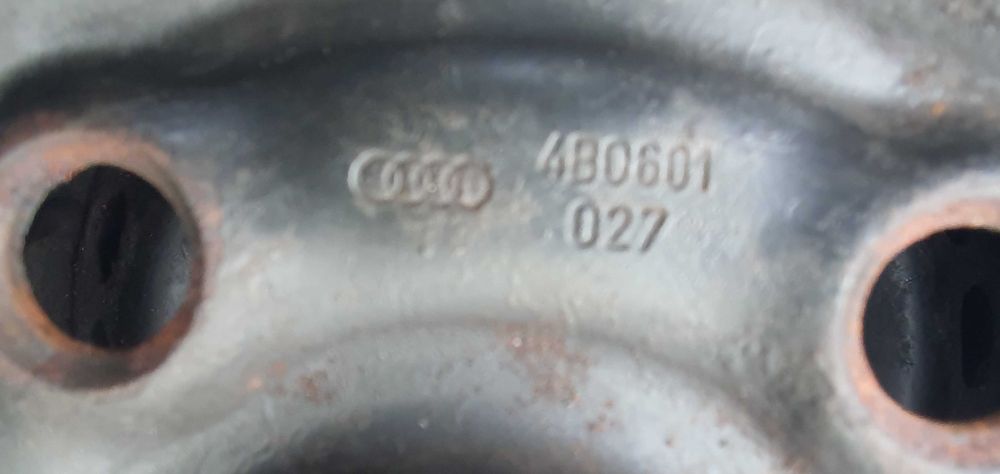 Continental 195 65 R15 de iarna cu jante de Audi, 2 buc impecabile