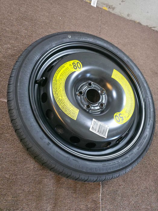 Roata Rezerva SLIM 5x112 19'' 66.6 - 125/70/19 - OEM AUDI A4 A5 A6 - Mercedes B C E Class - BMW Seria 3 4 5 - DOT 2019 NOUA !