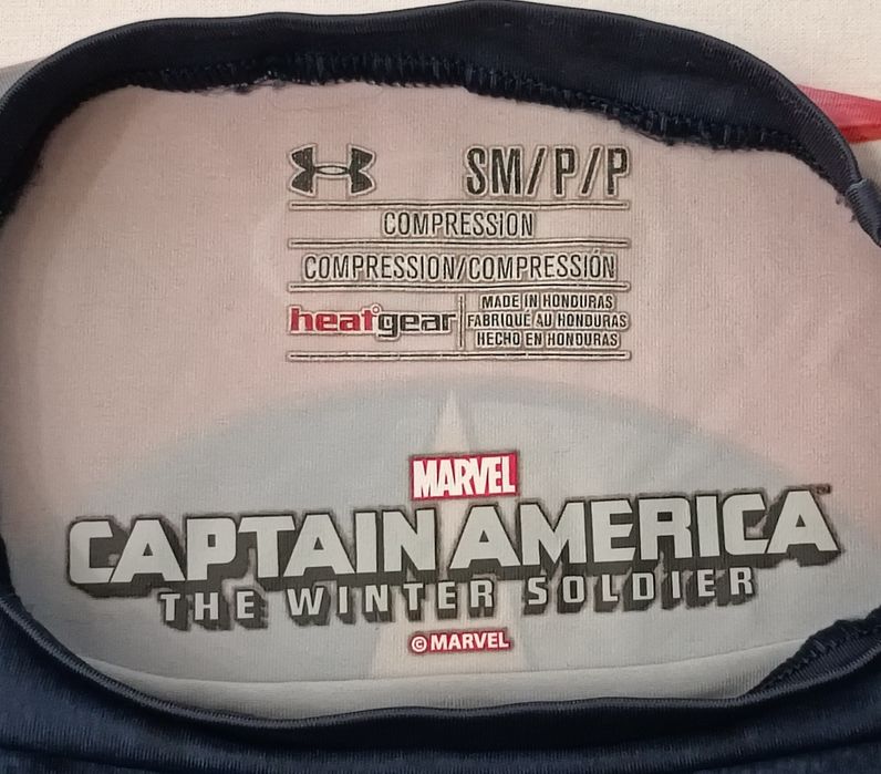 Under Armour UA Alter Ego Captain America Compression тениска S