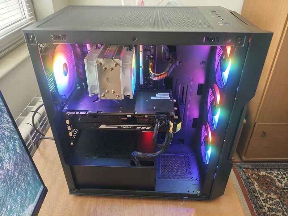 Геймърски компютър, Xeon 2697 AV4, 16gb Ram, Gtx 1070Ti, 1TB SSD