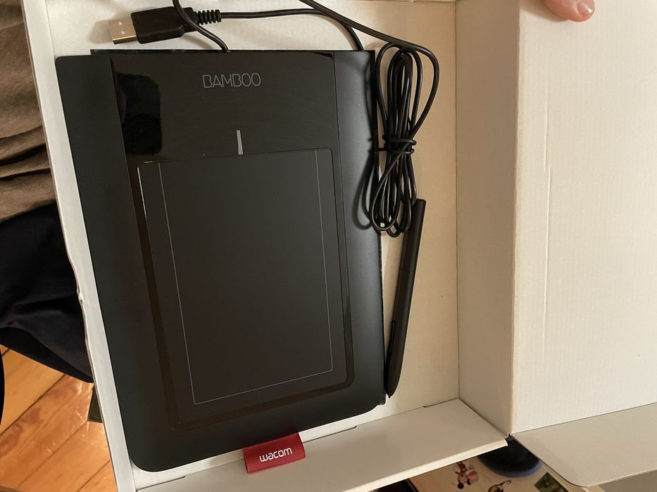Wacom bamboo таблет с писалка