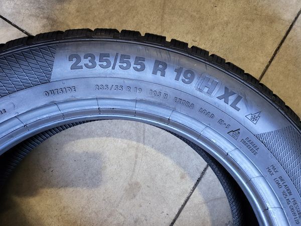 255/50/19//235/55/19 Continental