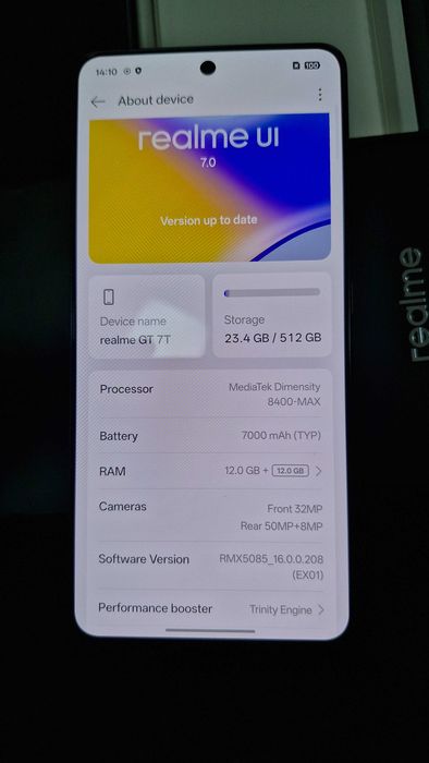 Realme GT 7T 512GB / 12GB RAM