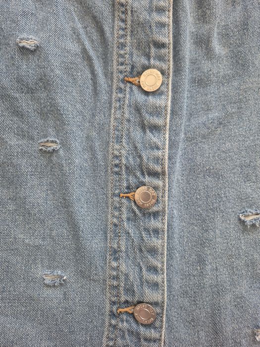 Маркова дънкова пола Noisy May - Размер S | Висока талия & Копчета