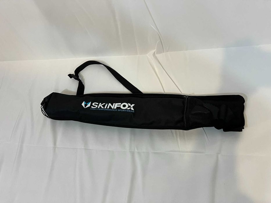 Bete schi ski telescopice tura trekking Skin Fox carbon 105-135cm blue