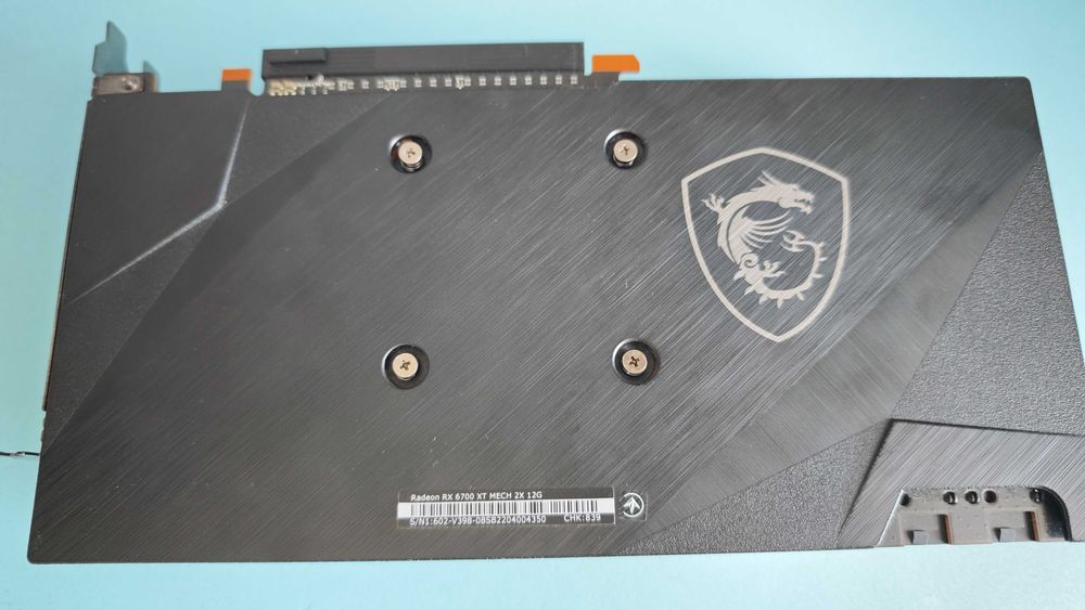 Видео карта AMD RX 6700 XT MECH 2x 12GB GDDR6