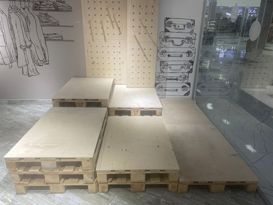 Доски обработанные, поддоны