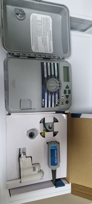 Programator Hunter X-Core 8 zone + senzor climatic wireless Solar-Sync