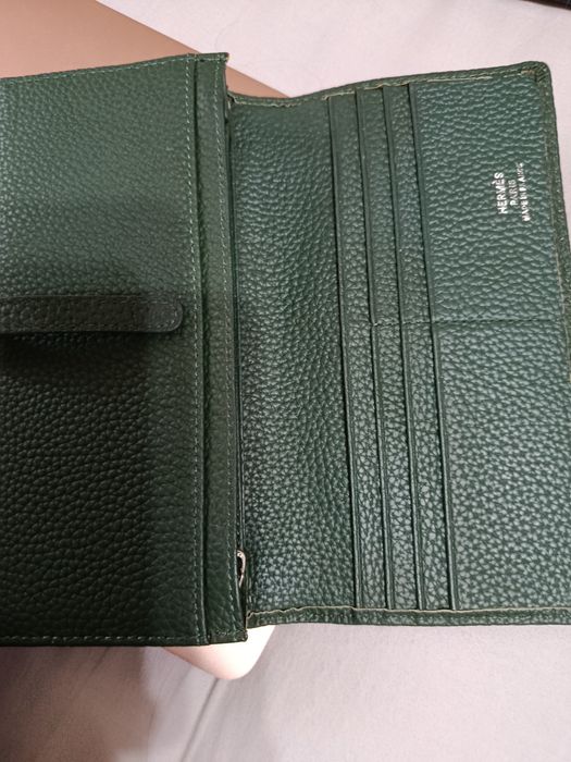 Кожаный кошелек Hermes