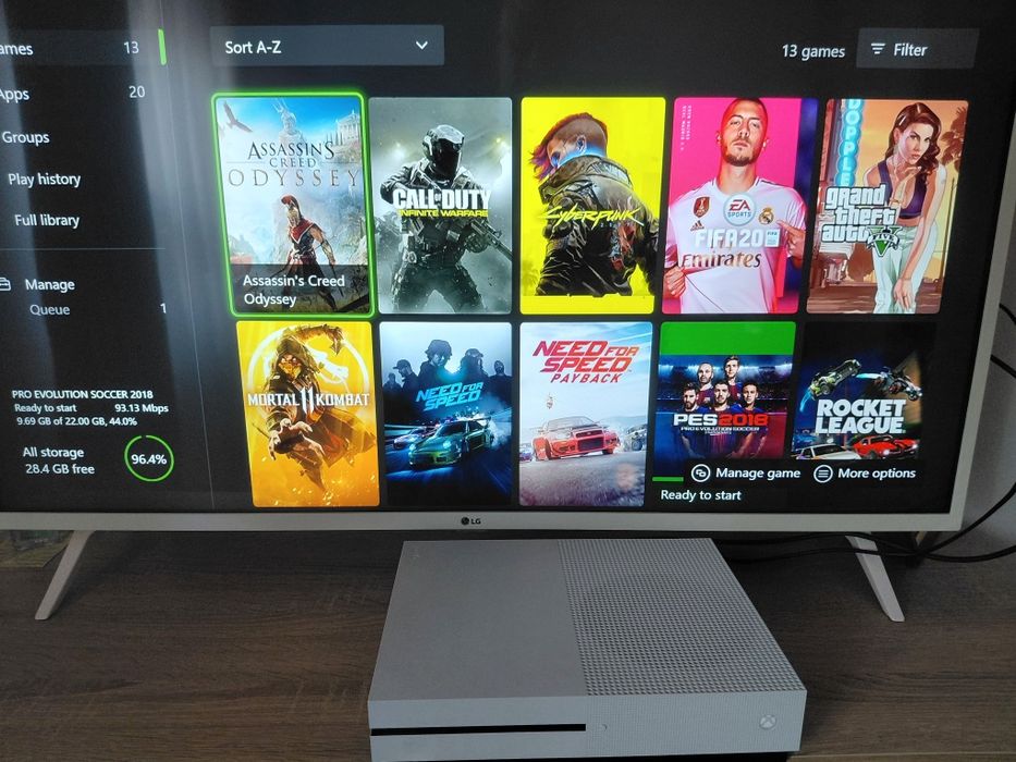 Consola XBOX ONE S de 1 Tb