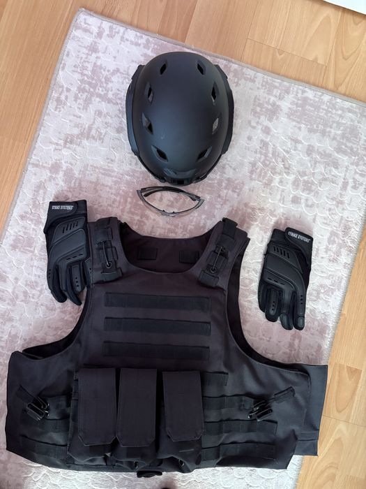 Airsoft реплика G&G CM16 Predator & Glock 17 & Екипировка