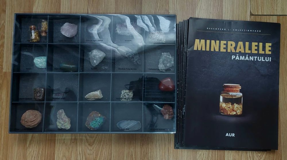Colectia de pietre mineralele pamantului