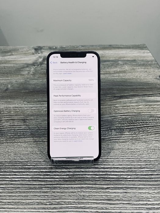 iPhone 12 Black, SECOND, Baterie 100%, 64GB