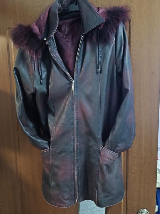 Geaca dama din piele naturala