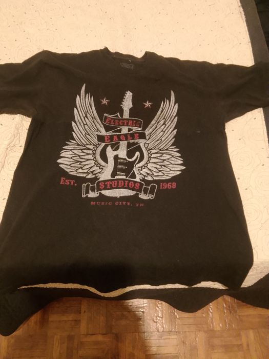 Tricou cu imprimeu chitară LifeStyle Rock Style